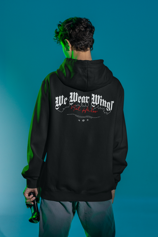 CA Oversized Zipper Hoodie Backprint